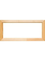 Деревянная рама 25x55 для картин на подрамнике сеч. 40x18