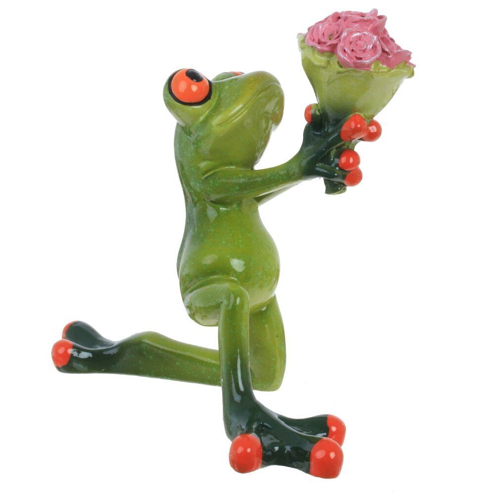 GAEM Фигурка декоративная "Лягушка", L13,5 W7 H11 см