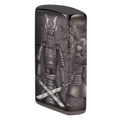 Зажигалка Zippo 49292 Knight Fight Design, High Polish Black
