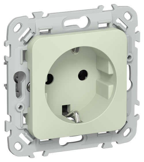FLITE Розетка с заземлением без защитных шторок 16А РС11-0-ФлП панг IEK