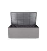 "Порту" сундук водонепроницаемый из искусственного ротанга, цвет графит