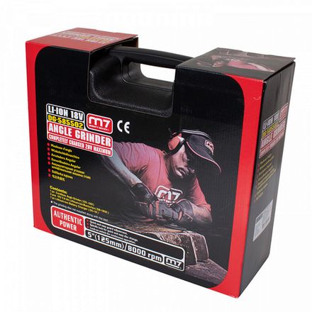 Цена на MIGHTY SEVEN (DG-585502) Аккумуляторная угловая шлифовальная машина (УШМ), 125мм, 18В