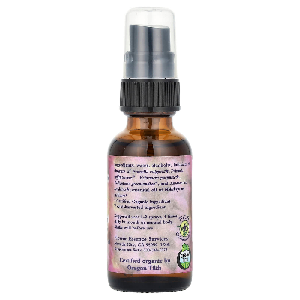 Flower Essence Services, Magenta Self-Healer ™, цветочная эссенция и эфирное масло, 30 мл (1 жидк. унц.)