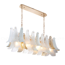 Люстра Cloyd WASABI C8 / шир. 111 см - керамика - золото (арт.11328)