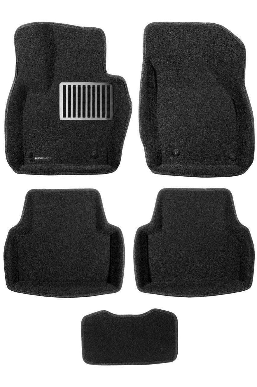 Коврики салона для AUDI Q3 (2012-) Euromat 3D Lux черные. Арт. EM3D-001113