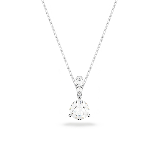 SOLITAIRE:PENDANT 7MM CZWH/RHS 5472635