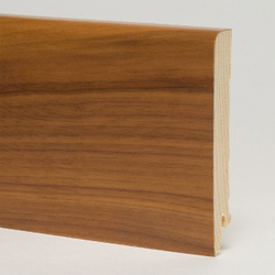 Плинтус напольный шпонированный Pedross Орех Американский 95х15х2500