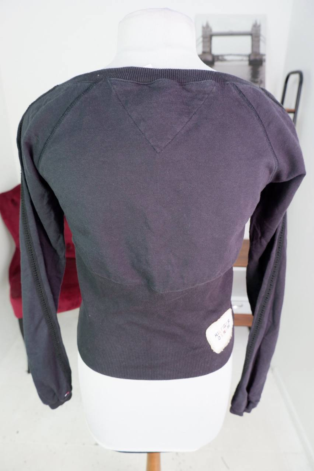 Свитшот для модного образа, маркировка S, визуально на 44/46 размер