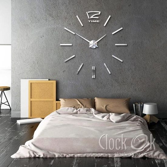 Настенные 3D часы Hard Wall