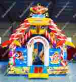 Батут "Цирковое шоу", 8*4*5 м