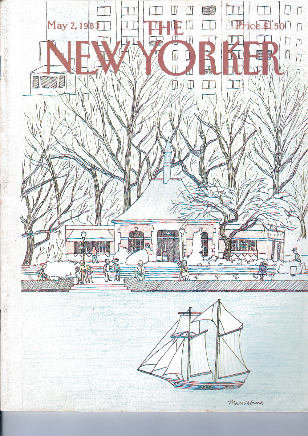 Журнал The New Yorker 02-05-1983