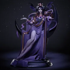 Nyx on the Сrescent Moon - Hades