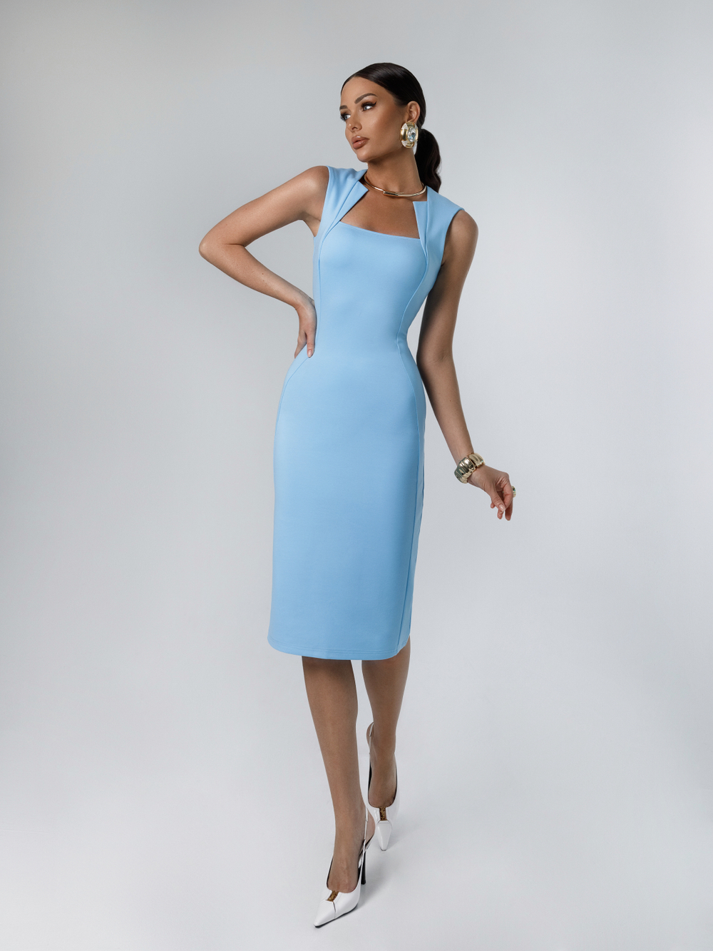 Платье футляр вечернее