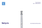 Бор алмазный стандартный Frank Dental типа FG - D.806.016.FG