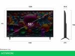 Телевизор LG UHD AI UA75 55UA75009LA