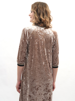 Платье женское бархатное