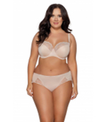 Трусики-слипы Camellia со средней линией талии (Размер: XXXL) (Цвет: телесный)