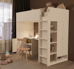 Кровать-чердак СМОСТАД SMÅSTAD, 205х104х182, белый