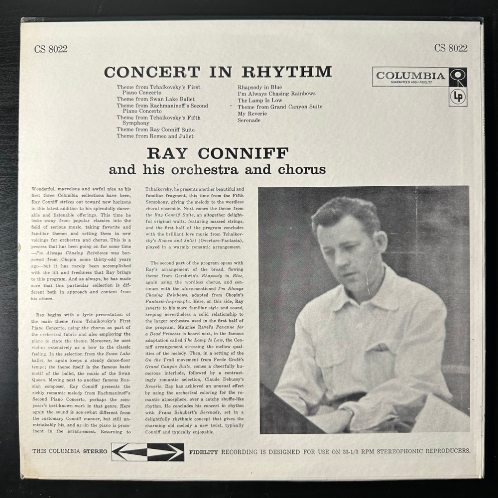 Ray Conniff And His Orchestra And Chorus ‎– Concert In Rhythm (США 1958г.)