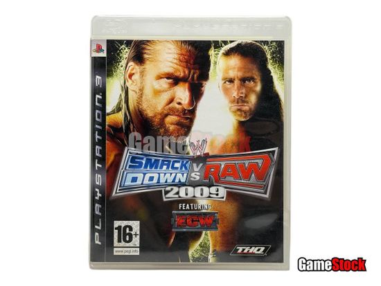 PS3 WWE SmackDown vs. Raw 2009 (Б/У, Английская версия, BLES-00361)