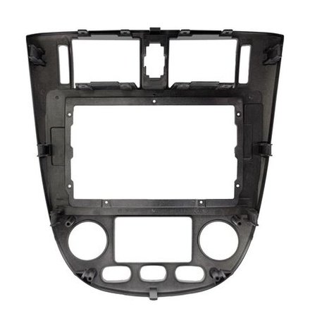 Комплект рамки с разъёмами 10" Chevrolet Lacetti седан, Daewoo/Ravon Gentra (серебро климат) - Car-Smart 3014CL