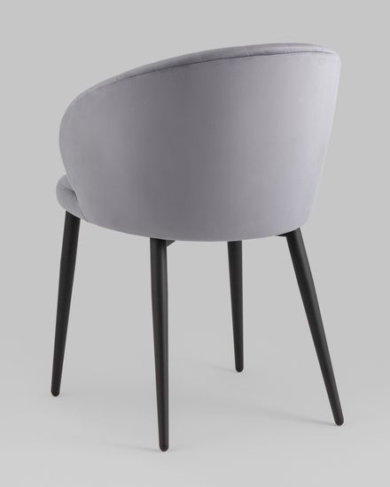 Стул Lastura велюр серый