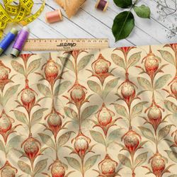 Ткань премиум бифлекс орнаментальный танец