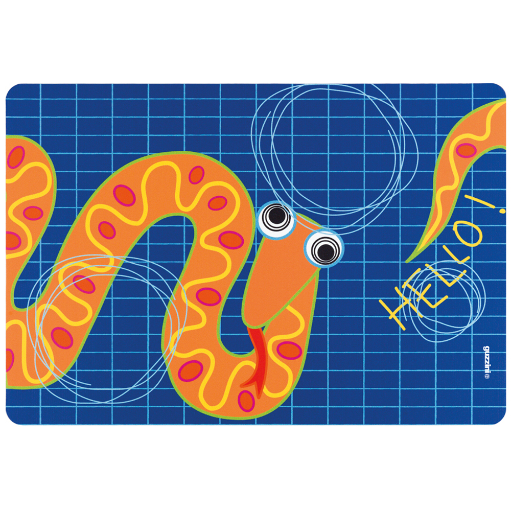 Салфетка подстановочная детская hello, Змея