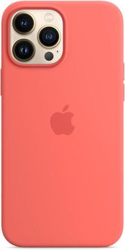 Чехол Apple Silicone Case with MagSafe for iPhone 13 Pro, «розовый помело»