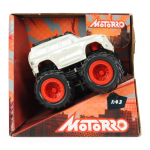 Машина ин. пласт. ТМ "Джип" цв. белый (Motorro)