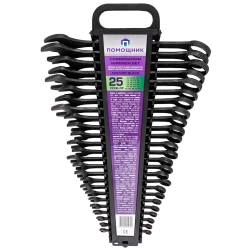 Набор ключей комбинированных 25пр. Помощник 5261MP Black