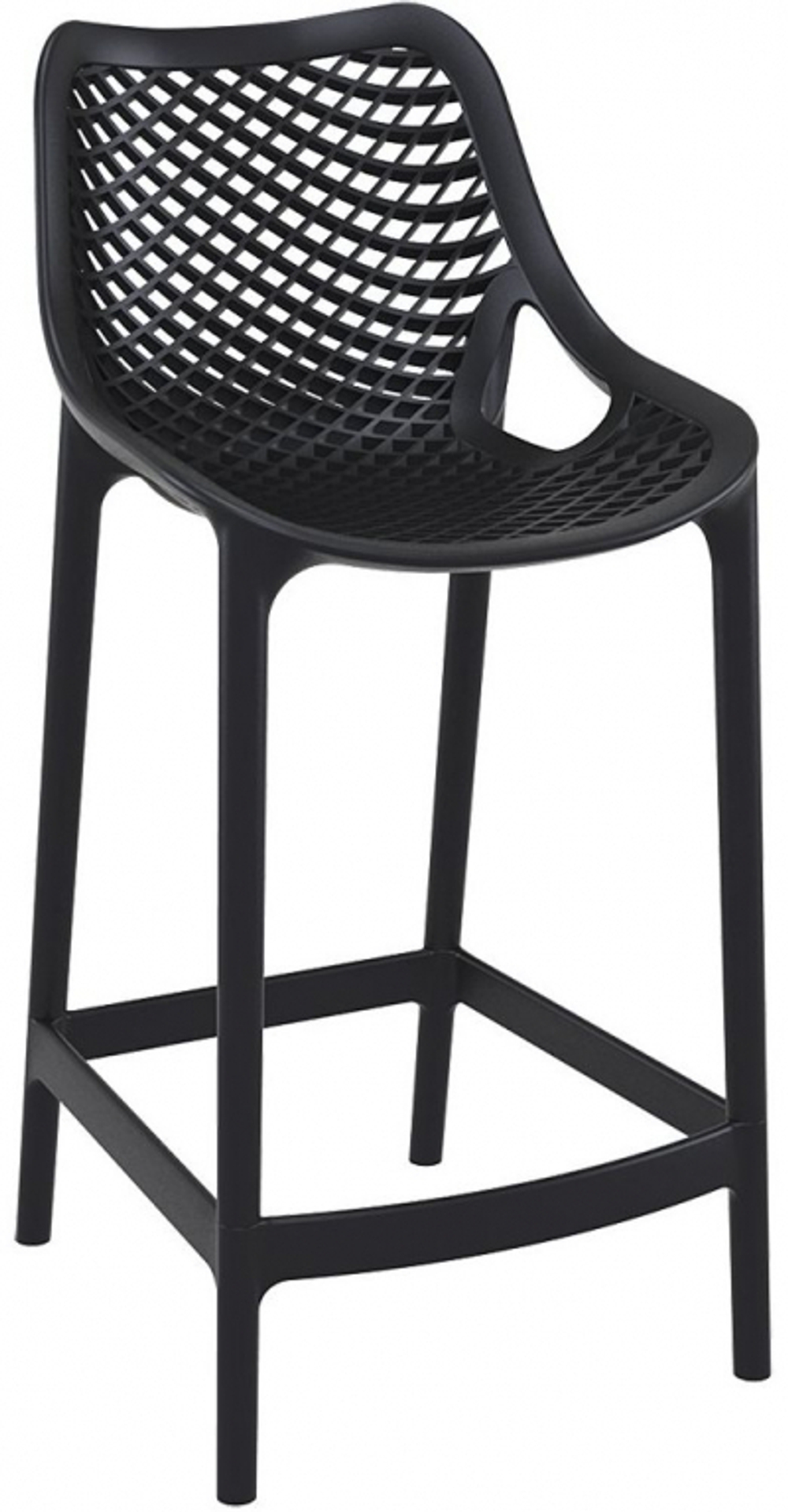 Стул пластиковый полубарный Air Bar 65
