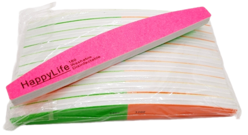 Пилка шлифовка 320/240/180 трёхсторонняя лодочка