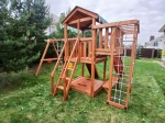 Детский игровой комплекс Савушка "Мастер" - 3 (с окраской) горка 3м