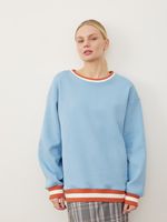 СВИТШОТ ГОЛУБОЙ