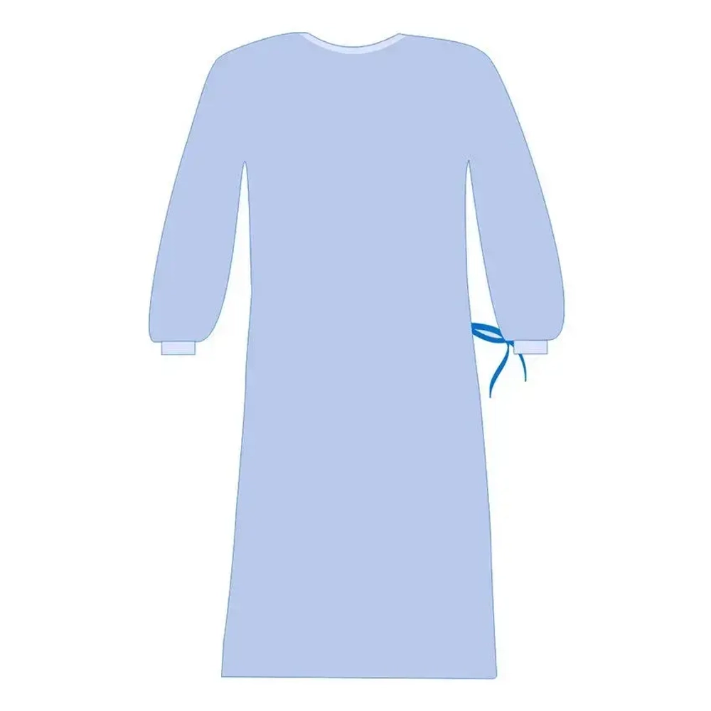 Халат хирургический одноразовый на завязках, 42 г/м²