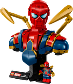 Конструктор лего Marvel Super Heroes 76326 "Бюст Железного Человека-паука"