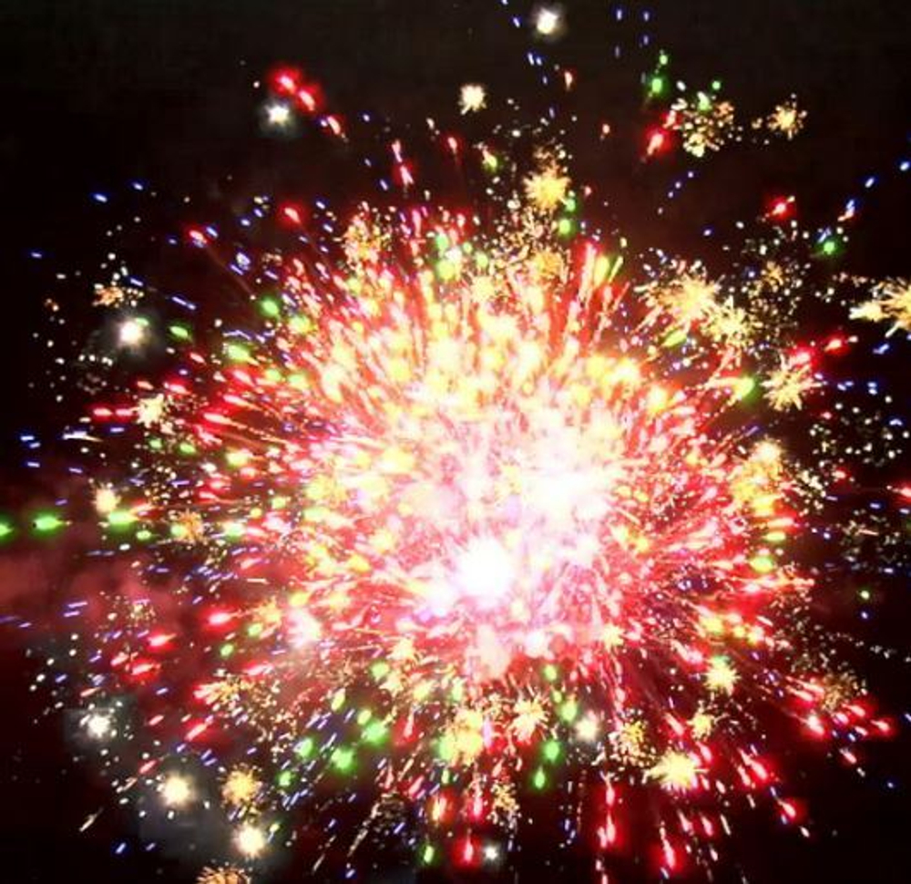 Батарея салютов "Новогодний экспресс" (0,8" х 88)