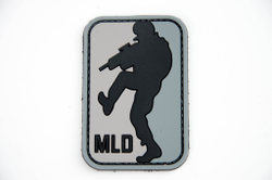 Шеврон MLD PVC. Серый