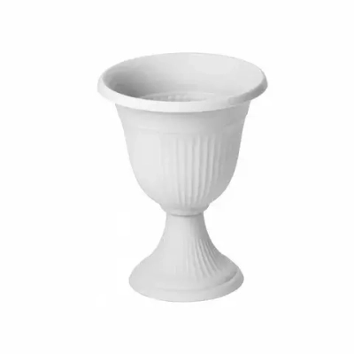 Кашпо-вазон ЛИВИЯ D300мм 7,1л высокий Мраморный 0,38,3х0,3м (комплект 10 шт)