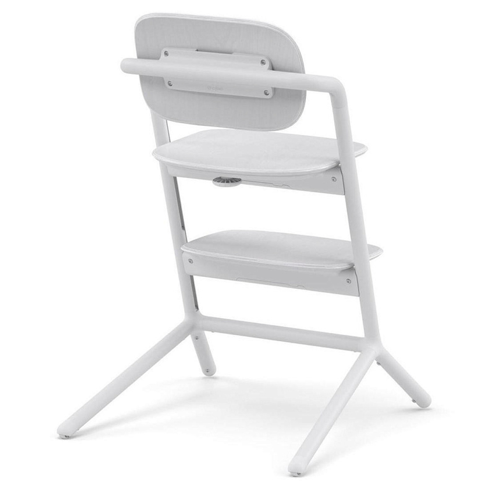 Стульчик для кормления Cybex Lemo 4 в 1 с мягкими чехлами Comfort Inlay All White/Stunning Black