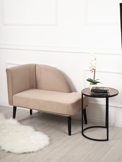 Кушетка Berger бежевый/венге