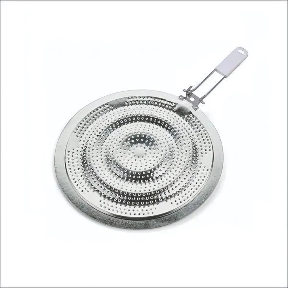 Рассекатель пламени со съемной ручкой