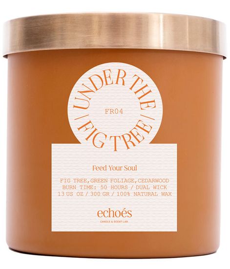 Under the Fig Tree, свеча Feed your soul collection, Echoes