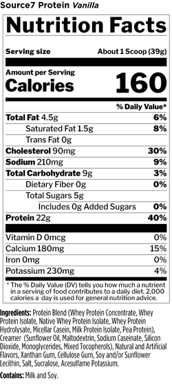 RULE ONE Source 7 Protein 900 g , Многокомпонентный Протеин