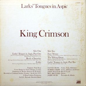 King Crimson / Larks' Tongues In Aspic (LP)