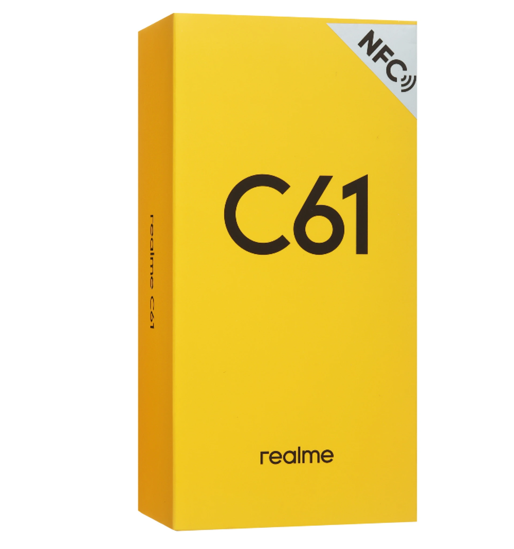Смартфон realme C61 Global 8/256 ГБ, функцией невизуальной навигации.