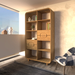 Стеллаж из массива дуба Deo-4