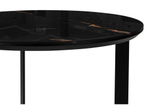 Журнальный стол Woodville Роб D-450 обсидиан, черный