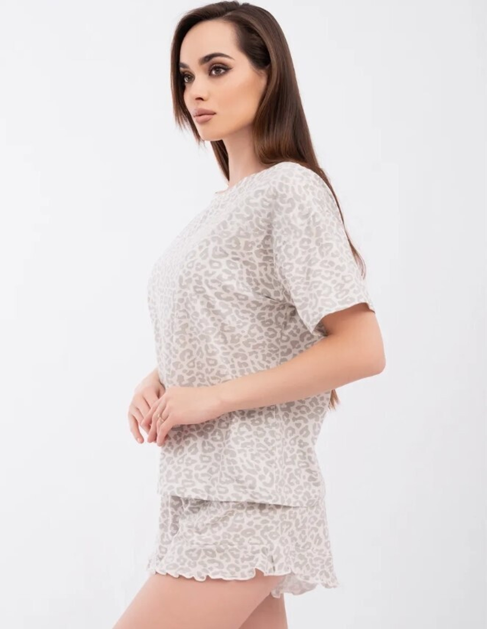 [m]Пижама х/б шорты+футболка УшФ0018